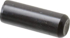 Holo-Krome - 5/16" Diam x 7/8" Pin Length Grade 8 Alloy Steel Standard Dowel Pin - Black Luster Finish, C 47-58 & C 60 (Surface) Hardness, 1 Beveled & 1 Rounded End - Eagle Tool & Supply