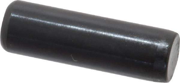 Holo-Krome - 5/16" Diam x 1" Pin Length Grade 8 Alloy Steel Standard Dowel Pin - Black Luster Finish, C 47-58 & C 60 (Surface) Hardness, 1 Beveled & 1 Rounded End - Eagle Tool & Supply