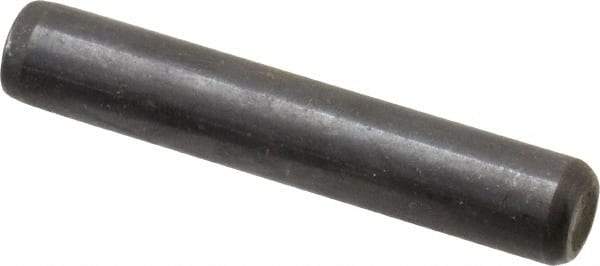 Holo-Krome - 5/16" Diam x 1-3/4" Pin Length Grade 8 Alloy Steel Standard Dowel Pin - Black Luster Finish, C 47-58 & C 60 (Surface) Hardness, 1 Beveled & 1 Rounded End - Eagle Tool & Supply