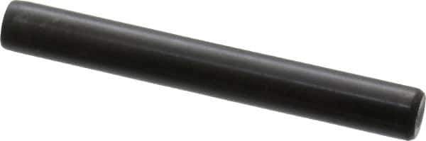 Holo-Krome - 5/16" Diam x 2-1/2" Pin Length Grade 8 Alloy Steel Standard Dowel Pin - Black Luster Finish, C 47-58 & C 60 (Surface) Hardness, 1 Beveled & 1 Rounded End - Eagle Tool & Supply