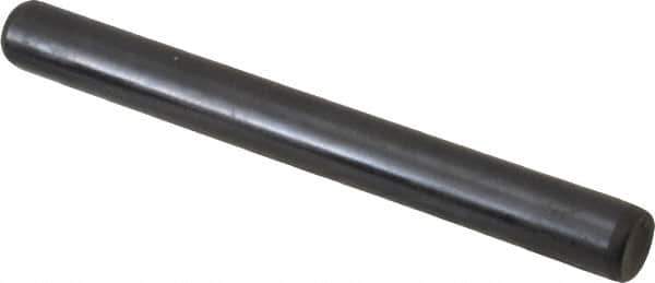 Holo-Krome - 5/16" Diam x 3" Pin Length Grade 8 Alloy Steel Standard Dowel Pin - Black Luster Finish, C 47-58 & C 60 (Surface) Hardness, 1 Beveled & 1 Rounded End - Eagle Tool & Supply