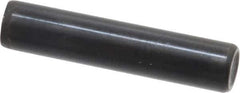 Holo-Krome - 3/8" Diam x 1-3/4" Pin Length Grade 8 Alloy Steel Standard Dowel Pin - Black Luster Finish, C 47-58 & C 60 (Surface) Hardness, 1 Beveled & 1 Rounded End - Eagle Tool & Supply