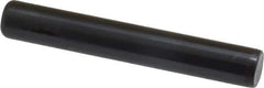 Holo-Krome - 3/8" Diam x 2-1/2" Pin Length Grade 8 Alloy Steel Standard Dowel Pin - Black Luster Finish, C 47-58 & C 60 (Surface) Hardness, 1 Beveled & 1 Rounded End - Eagle Tool & Supply