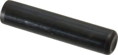 Holo-Krome - 7/16" Diam x 2" Pin Length Grade 8 Alloy Steel Standard Dowel Pin - Black Luster Finish, C 47-58 & C 60 (Surface) Hardness, 1 Beveled & 1 Rounded End - Eagle Tool & Supply