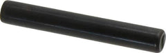 Holo-Krome - 7/16" Diam x 3" Pin Length Grade 8 Alloy Steel Standard Dowel Pin - Black Luster Finish, C 47-58 & C 60 (Surface) Hardness, 1 Beveled & 1 Rounded End - Eagle Tool & Supply