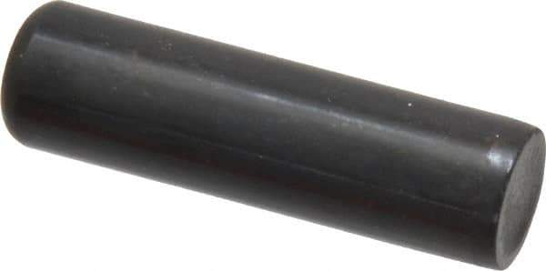 Holo-Krome - 1/2" Diam x 1-3/4" Pin Length Grade 8 Alloy Steel Standard Dowel Pin - Black Luster Finish, C 47-58 & C 60 (Surface) Hardness, 1 Beveled & 1 Rounded End - Eagle Tool & Supply