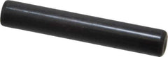 Holo-Krome - 1/2" Diam x 3" Pin Length Grade 8 Alloy Steel Standard Dowel Pin - Black Luster Finish, C 47-58 & C 60 (Surface) Hardness, 1 Beveled & 1 Rounded End - Eagle Tool & Supply
