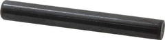 Holo-Krome - 1/2" Diam x 4" Pin Length Grade 8 Alloy Steel Standard Dowel Pin - Black Luster Finish, C 47-58 & C 60 (Surface) Hardness, 1 Beveled & 1 Rounded End - Eagle Tool & Supply