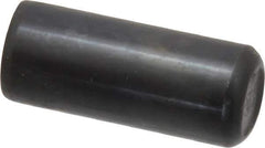 Holo-Krome - 5/8" Diam x 1-1/2" Pin Length Grade 8 Alloy Steel Standard Dowel Pin - Black Luster Finish, C 47-58 & C 60 (Surface) Hardness, 1 Beveled & 1 Rounded End - Eagle Tool & Supply