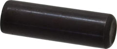 Holo-Krome - 5/8" Diam x 2" Pin Length Grade 8 Alloy Steel Standard Dowel Pin - Black Luster Finish, C 47-58 & C 60 (Surface) Hardness, 1 Beveled & 1 Rounded End - Eagle Tool & Supply