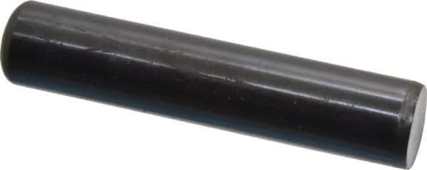 Holo-Krome - 5/8" Diam x 3" Pin Length Grade 8 Alloy Steel Standard Dowel Pin - Black Luster Finish, C 47-58 & C 60 (Surface) Hardness, 1 Beveled & 1 Rounded End - Eagle Tool & Supply