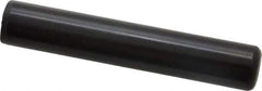 Holo-Krome - 5/8" Diam x 3-1/2" Pin Length Grade 8 Alloy Steel Standard Dowel Pin - Black Luster Finish, C 47-58 & C 60 (Surface) Hardness, 1 Beveled & 1 Rounded End - Eagle Tool & Supply