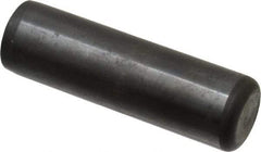 Holo-Krome - 3/4" Diam x 2-1/2" Pin Length Grade 8 Alloy Steel Standard Dowel Pin - Black Luster Finish, C 47-58 & C 60 (Surface) Hardness, 1 Beveled & 1 Rounded End - Eagle Tool & Supply