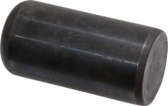 Holo-Krome - 1" Diam x 2" Pin Length Grade 8 Alloy Steel Standard Dowel Pin - Black Luster Finish, C 47-58 & C 60 (Surface) Hardness, 1 Beveled & 1 Rounded End - Eagle Tool & Supply