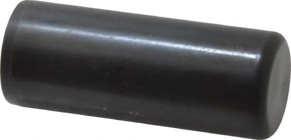 Holo-Krome - 1" Diam x 2-1/2" Pin Length Grade 8 Alloy Steel Standard Dowel Pin - Black Luster Finish, C 47-58 & C 60 (Surface) Hardness, 1 Beveled & 1 Rounded End - Eagle Tool & Supply