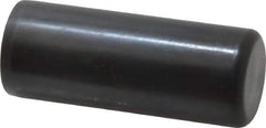 Holo-Krome - 1" Diam x 2-1/2" Pin Length Grade 8 Alloy Steel Standard Dowel Pin - Black Luster Finish, C 47-58 & C 60 (Surface) Hardness, 1 Beveled & 1 Rounded End - Eagle Tool & Supply