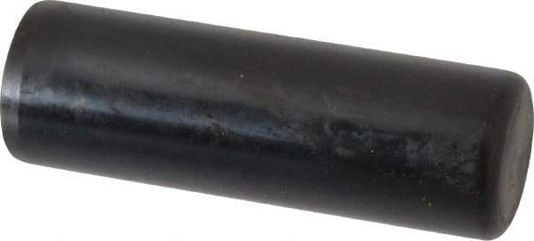 Holo-Krome - 1" Diam x 3" Pin Length Grade 8 Alloy Steel Standard Dowel Pin - Black Luster Finish, C 47-58 & C 60 (Surface) Hardness, 1 Beveled & 1 Rounded End - Eagle Tool & Supply