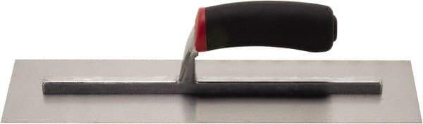 Hyde Tools - Carbon Steel Masonry Trowel - 14" Long x 4" Wide, Wood Handle - Eagle Tool & Supply