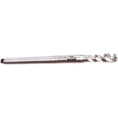 Emuge - M8x1.25 3 Flute Bright Finish Cobalt Spiral Flute Extension Tap - Modified Bottoming Chamfer, 90mm OAL, 6H Class of Fit, Series Enorm - Exact Industrial Supply