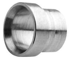 Made in USA - 1" Tube OD, 37° Stainless Steel Flared Tube Sleeve - Unthreaded Flare Ends - Eagle Tool & Supply