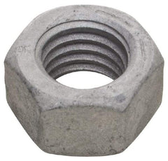 Armor Coat - 3/4-10 UNC Steel Right Hand Hex Nut - 1-1/8" Across Flats, 41/64" High, Armor Coat Finish - Eagle Tool & Supply