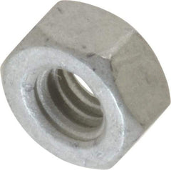 Armor Coat - 1/4-20 UNC Steel Right Hand Hex Nut - 7/16" Across Flats, 7/32" High, Armor Coat Finish - Eagle Tool & Supply