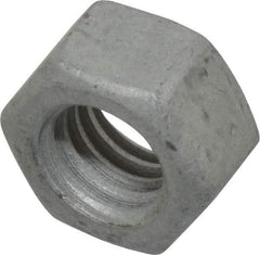 Armor Coat - 3/8-16 UNC Steel Right Hand Hex Nut - 9/16" Across Flats, 21/64" High, Armor Coat Finish - Eagle Tool & Supply