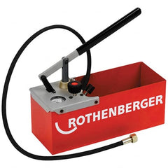 Rothenberger - Pressure, Cooling & Fuel System Test Kits Type: Pressure Pump Applications: Pipe; Install Molding - Eagle Tool & Supply