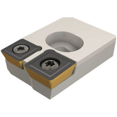 Iscar - Series CA-SOMT12 2-Insert Inner Drill Cartridge - Eagle Tool & Supply