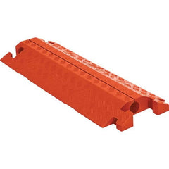 Checkers - On Floor Cable Covers Cover Material: Polyurethane Number of Channels: 1 - Eagle Tool & Supply