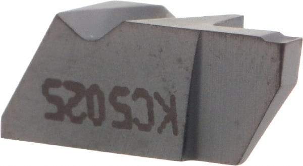 Kennametal - 2M150NGD Grade KC5025, Carbide Grooving Insert - Neutral - Eagle Tool & Supply