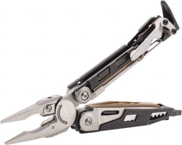 Leatherman - 18 Piece, Multi-Tool Set - 7-1/2" OAL, 5" Closed Length - Eagle Tool & Supply