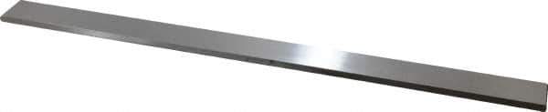 Starrett - 18" Long x 1-1/4" Wide x 1/4" Thick, AISI Type O1, Tool Steel Oil-Hardening Flat Stock - + 1/4" Long Tolerance, - 0 - 0.005" Wide Tolerance, +/- 0.001" Thick Tolerance - Eagle Tool & Supply