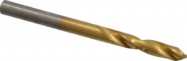 Chicago-Latrobe - #18 135° Spiral Flute High Speed Steel Screw Machine Drill Bit - Eagle Tool & Supply