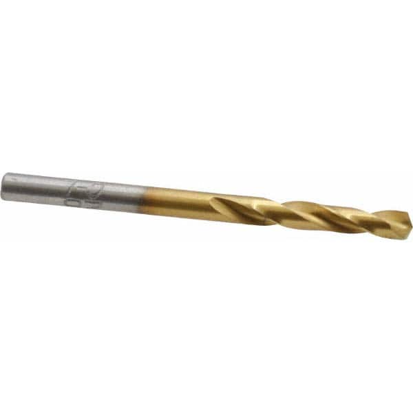 Chicago-Latrobe - #28 135° Spiral Flute High Speed Steel Screw Machine Drill Bit - Eagle Tool & Supply
