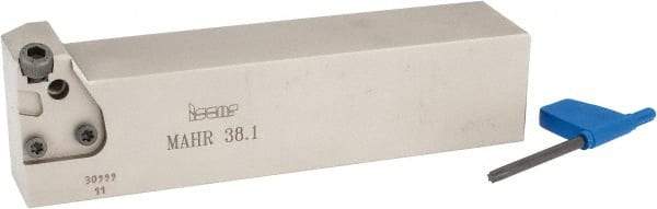 Iscar - MAH, External, Right Hand, Indexable Grooving Tool Holder - 1-1/2" Shank Height, 1-1/2" Shank Width, 167.64mm OAL - Eagle Tool & Supply