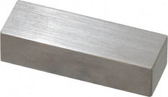 Mitutoyo - 0.45" Rectangular Steel Gage Block - Accuracy Grade AS-1, Includes Certificate of Inspection - Eagle Tool & Supply