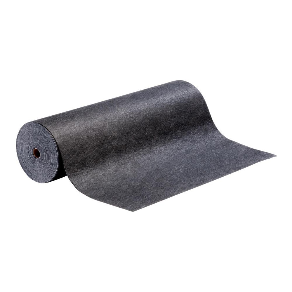 Pads, Rolls & Mats; Product Type: Roll; Application: Universal; Overall Length (Feet): 100.00; Total Package Absorption Capacity: 13 gal; Material: Polypropylene; Fluids Absorbed: Water; Solvents; Universal; Oil; Coolants; Absorbency Weight: Medium; Width