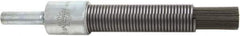 Brush Research Mfg. - 1/2" Brush Diam, End Brush - 1/4" Diam Shank, 1,200 Max RPM - Eagle Tool & Supply