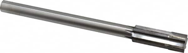 Made in USA - 0.7841 to 0.816" Diam, 5/8" Diam Shank, 2-1/2" Flute, Semi Finish Semi Ground Chucking Reamer - Eagle Tool & Supply