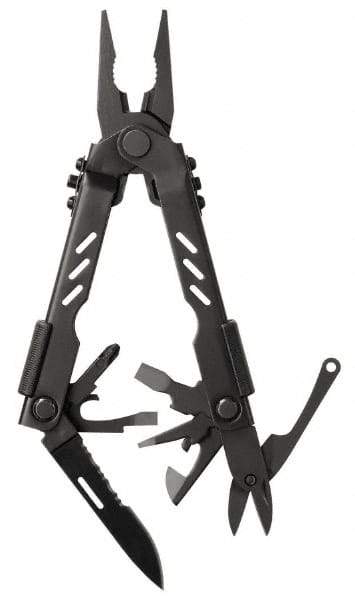 Gerber - 11 Piece, Multi-Tool Set - 5-5/8" OAL, 4-19/64" Closed Length - Eagle Tool & Supply