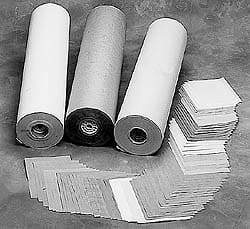 Made in USA - 720' Long x 60" Wide Roll of Recycled Kraft Paper - 8-1/2" OD, 50 Lb Paper Weight, 66 Lb per Roll - Eagle Tool & Supply