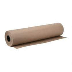 Made in USA - 900' Long x 36" Wide Roll of Recycled Kraft Paper - 8-1/2" OD, 40 Lb Paper Weight, 40 Lb per Roll - Eagle Tool & Supply
