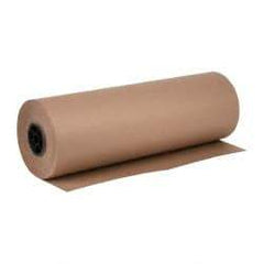Made in USA - 720' Long x 24" Wide Roll of Recycled Kraft Paper - 8-1/2" OD, 50 Lb Paper Weight, 26 Lb per Roll - Eagle Tool & Supply