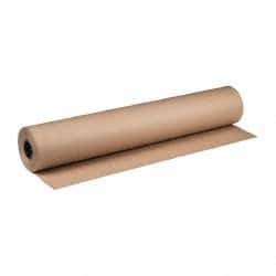 Made in USA - 720' Long x 48" Wide Roll of Recycled Kraft Paper - 8-1/2" OD, 50 Lb Paper Weight, 53 Lb per Roll - Eagle Tool & Supply