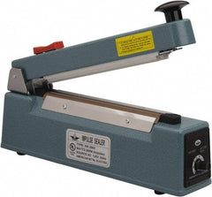 Value Collection - 8" Max Seal, 6 mil Thick, Table Top Thermal Impulse Sealer with Cutter - 260 Watts - Eagle Tool & Supply