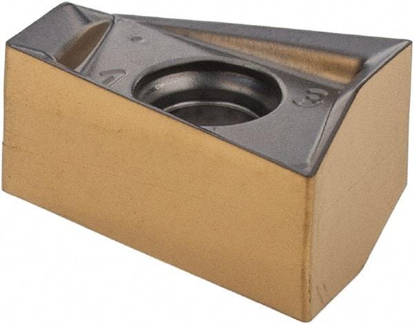 Iscar - H490 ANKX170604 Grade IC830 Carbide Milling Insert - TiAlN/TiN Finish, 0.4094" Thick, 0.4mm Corner Radius - Eagle Tool & Supply