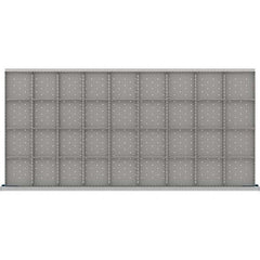LISTA - 36-Compartment Drawer Divider Layout for 3.15" High Drawers - Eagle Tool & Supply