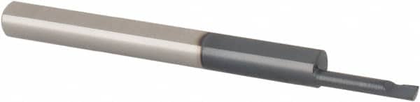 Scientific Cutting Tools - 0.06" Min Bore Diam, 0.3" Max Bore Depth, 1/8 Shank Diam, Boring Bar - Eagle Tool & Supply