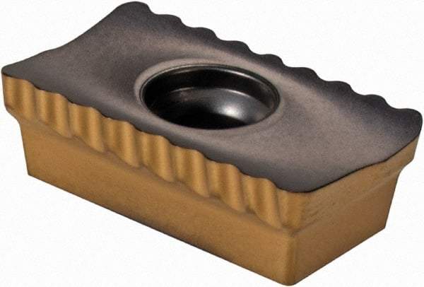 Iscar - P290 ACKT1806 PDRFW Grade IC830 Carbide Milling Insert - TiAlN/TiN Finish, 0.236" Thick, 1.19mm Corner Radius - Eagle Tool & Supply
